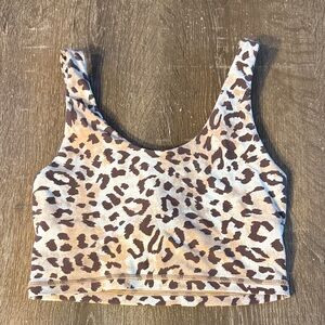 Offline by Aerie Leopard Print Crop, Size Small